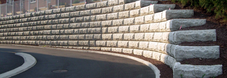 Stone Strong® Retaining Wall Arrow Concrete Products, Inc.